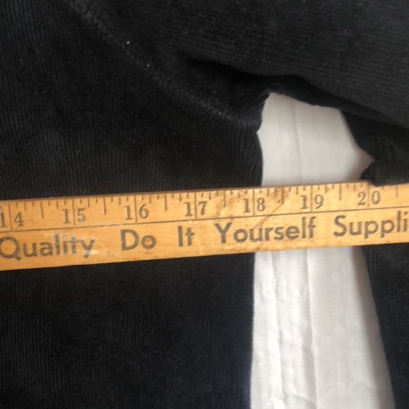 LOFT & KATE HILL Size PS black zip up hoodie & nautical cream & navy stripes top - Picture 11 of 12